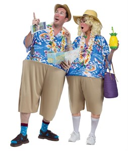 Tacky Tourist Costume Duo Set