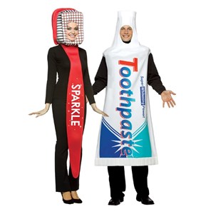 Toothbrush and Toothpaste Costume Set