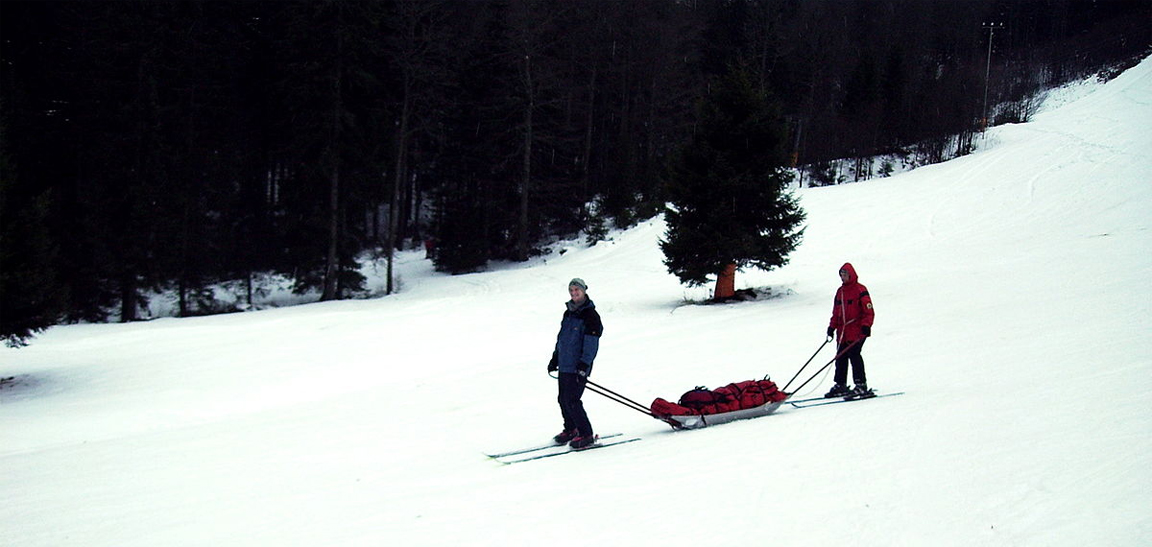 Rescue toboggan