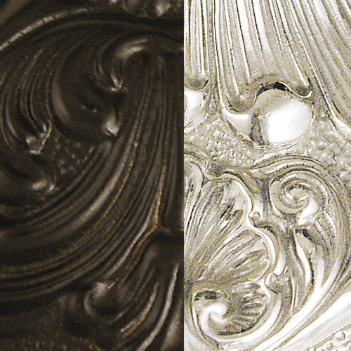 Mahogany Bronze and Polished Nickel