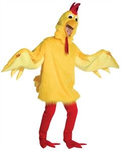 Adult Fuzzy Chicken Costume