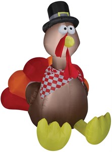 Airblown Turkey Lawn Inflatable