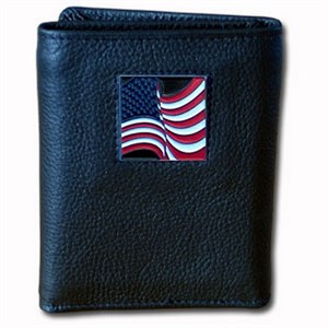 American Flag Tri-fold Wallet