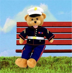 build a bear marine bear