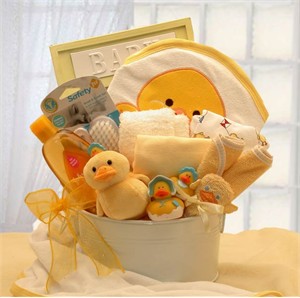 Bath Time Baby Gift Basket - Small