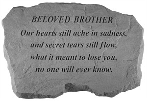 BROTHER Our hearts still ache Memorial Stone