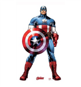 Captain America Avengers Animated Cardboard Cutout