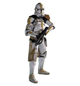 life size clone trooper armor