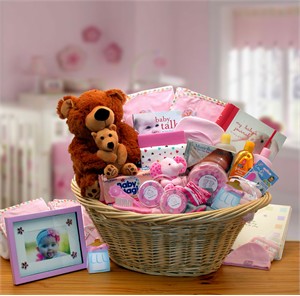 Deluxe Welcome Home Baby Gift Basket