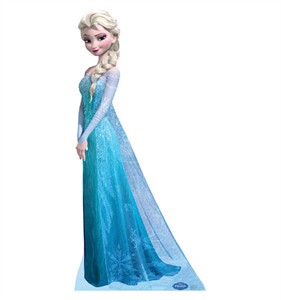 Elsa Frozen Cardboard Cutout