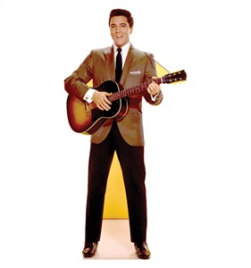Elvis Sports coat Guitar Cardboard Cutout