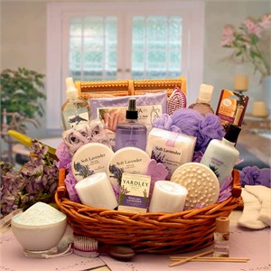 Essence of Lavender Spa Gift Basket