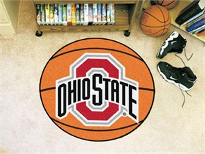 Ohio State University Basketball Rug