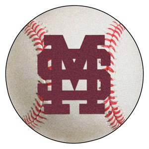 Mississippi State University Baseball Rug