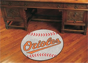 Baltimore Orioles Baseball Rug