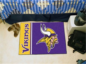 Minnesota Vikings Rug - Uniform Inspired Logo