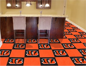 Cincinnati Bengals Carpet Tiles