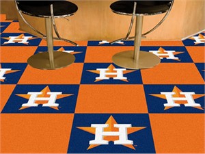 Houston Astros Carpet Tiles