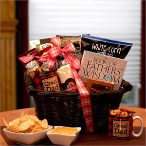 He's A Great Dad Gift Basket