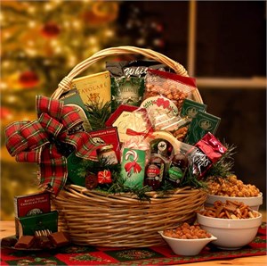 Holiday Celebrations Medium Gift Basket