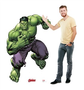 Hulk Avengers Animated Cardboard Cutout