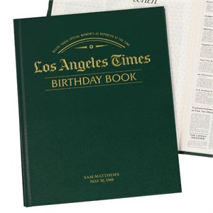 LA Times Birthday Book