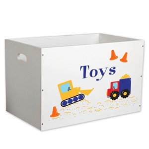 Personalized Open Toy Box
