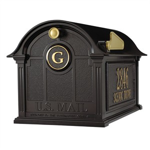Personalized Monogram Mailbox Package - Plaques