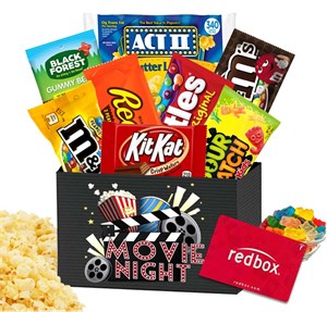 Movie Lovers Care Package with Redbox Rental