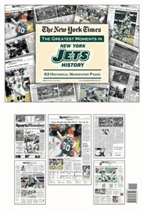 NY Times Newspaper  - Greatest Moments in New York Jets History