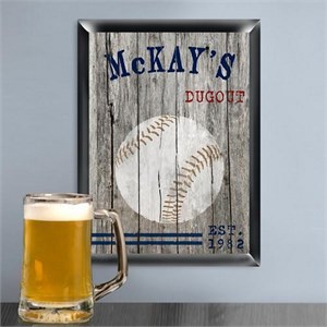 Personalized Traditional Man Cave Pub Signs