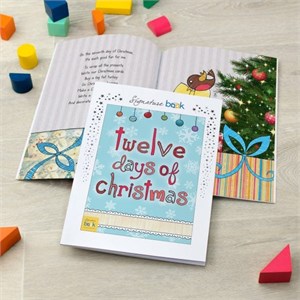 Personalized 12 Days of Christmas Book