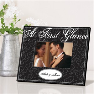 Personalized At First Glance Picture Frame
