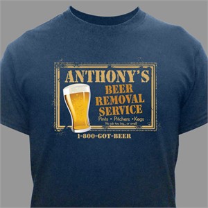 Personalized Beer T-Shirt