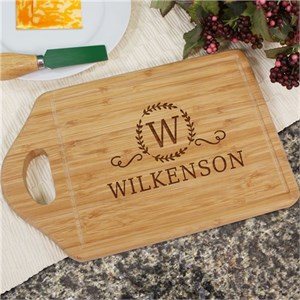 Personalized Engraved Family Cutting Board