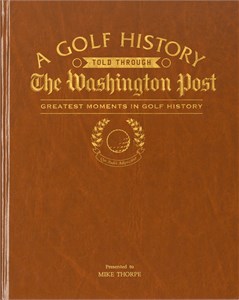 Personalized Golf Newspaper Books Washington Post Golf