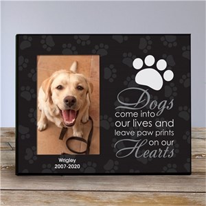 Personalized Dog Memorial Picture Frame