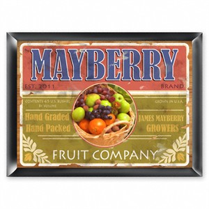Personalized Pub Sign - Fruit Company
