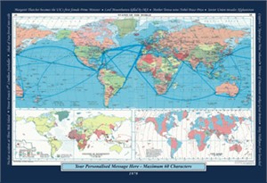 Personalized World Map Poster