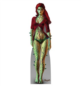Poison Ivy Arkham Asylum Game Cardboard Cutout