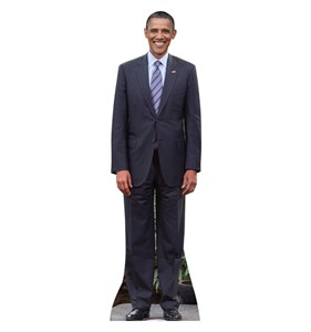 President Obama Cardboard Cutout