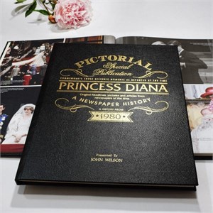 Princess Diana Pictorial Edition Newspaper Book