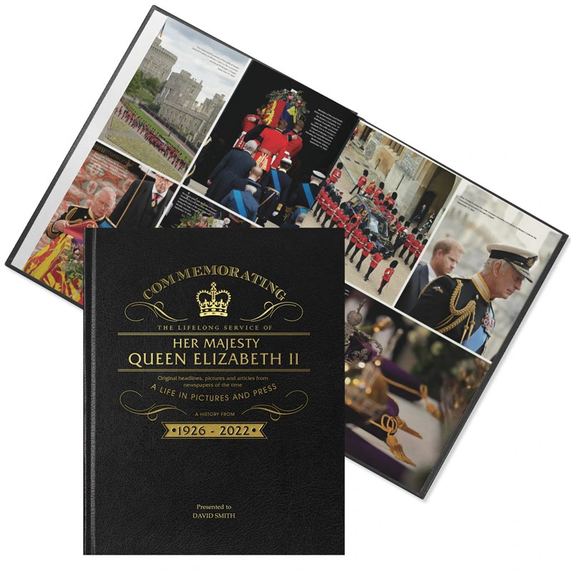 Queen Elizabeth Pictorial Newspaper book