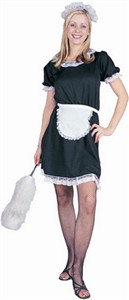 Adult French Maid Halloween Costume