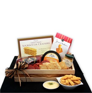 Snackers Delight Meat & Cheese Gift Crate