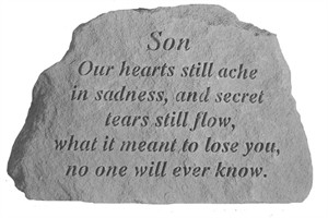 SON Our hearts Memorial Stone