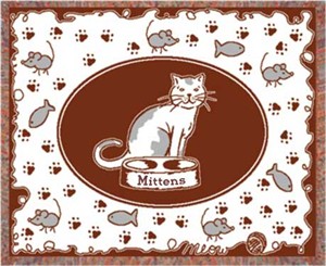 Personalized Cat Afghan