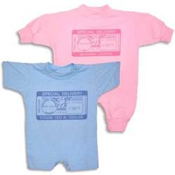 Personalized Special Delivery Postmark Romper