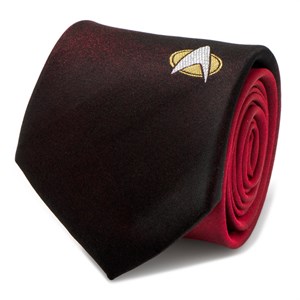 TNG Shield Red Ombre Men's Tie
