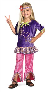 Toddler Hippie Girl Costume